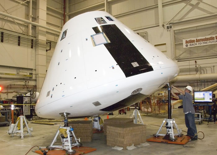 猎户座太空船预计在2021年正式载人上太空。