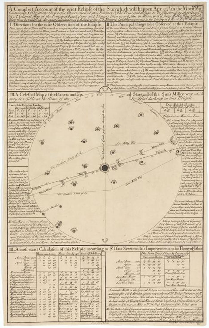 魏斯顿著作中的银河系星球图。有历史学家称他是「那个年代的萨根(Carl Sagan)」。 PHOTOGRAPH BY SSPL, GETTY IMAGES