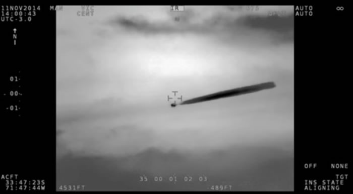 ֱ201411㵽UFO ųһ״Ƶ