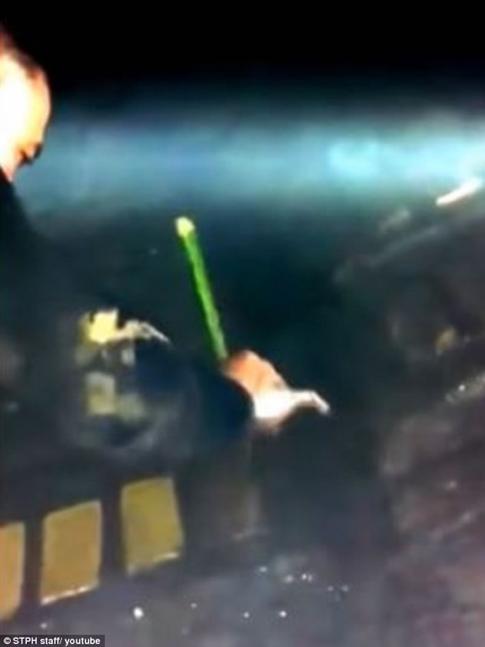 ǱˮԱ�ڷ��ɱ���Ѩ���ֶ�ս�վ����±��أ�