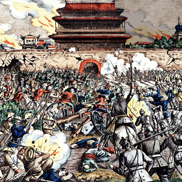 1900��������֮�������˹���������Ϊ�¹�����Ļ�ͼ�� PHOTOGRAPH BY ALBUM