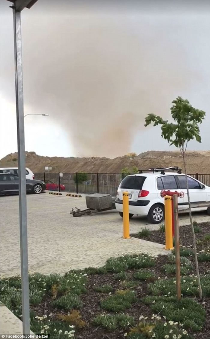 龙卷风袭击澳洲布里斯班