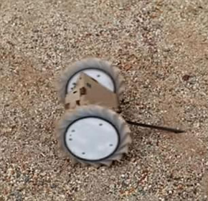 美国太空总署(NASA)成功研发“折纸滚轮机器人PUFFER” 能在不同平面上行走