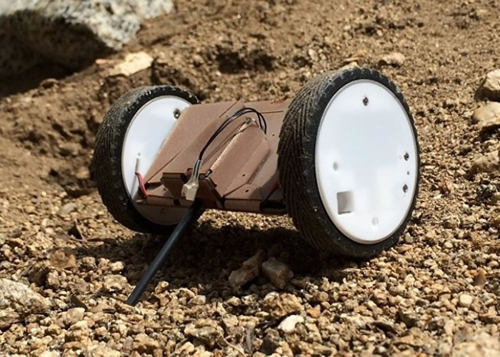 美国太空总署(NASA)成功研发“折纸滚轮机器人PUFFER” 能在不同平面上行走