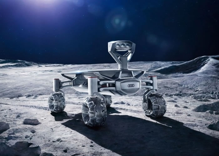 探测车将会搜索月面。