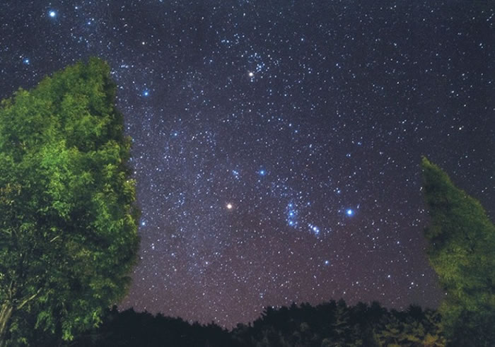 福岛县是观星胜地。