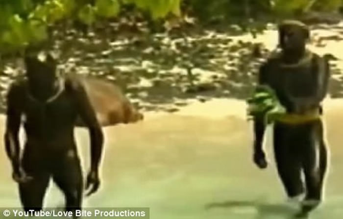 珍贵片段流出:印度洋北森蒂维尔岛原始部落“见人就杀”的森蒂纳尔人