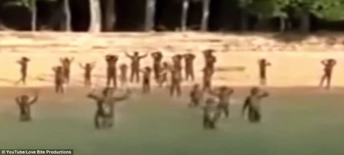 珍贵片段流出:印度洋北森蒂维尔岛原始部落“见人就杀”的森蒂纳尔人