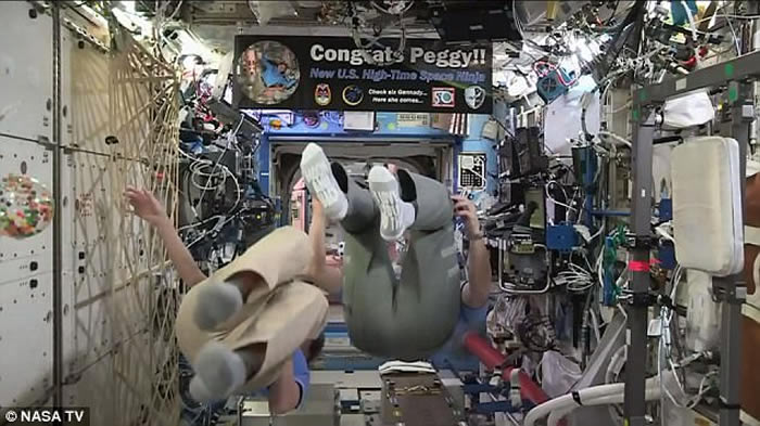 ˢ������̫������̫��ͣ��ʱ�����¼ ������ף��Ů̫����Peggy Whitson