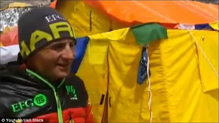 “瑞士机器”(Swiss Machine)登山好手史戴克Ueli Steck攀珠穆朗玛峰摔落身亡