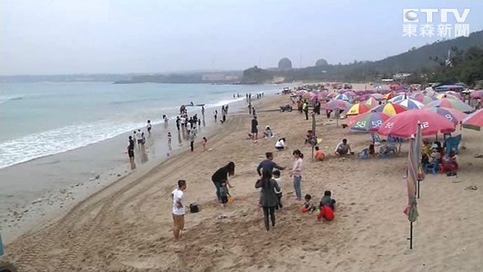 垦丁佳乐水港口溪惊传鳄鱼出没。(图/东森新闻)