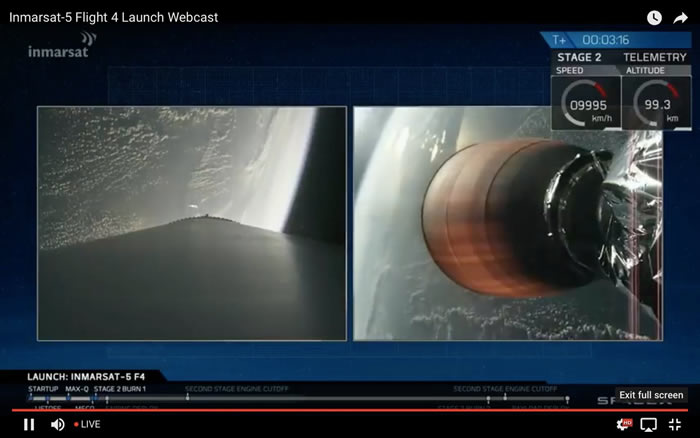 ̫��̽���Ƽ���˾SpaceX�ٴη�����ӥ�źŻ�� ���ع��ʺ���������֯����ͨѶ����