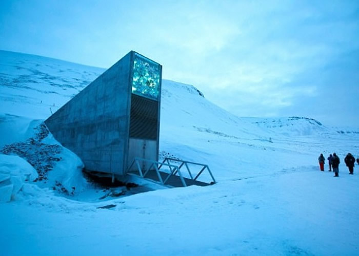 种子库设位处北极地区。