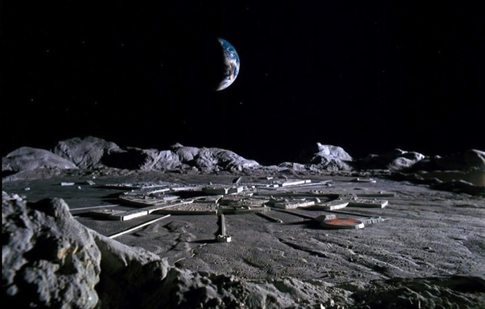 资料图:人类月球基地