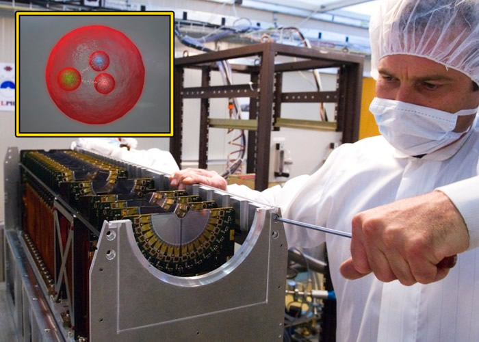 ��ѧ����ǿ�Ӷ�ײ���ɹ�֤ʵXi cc�Ĵ��ڡ�