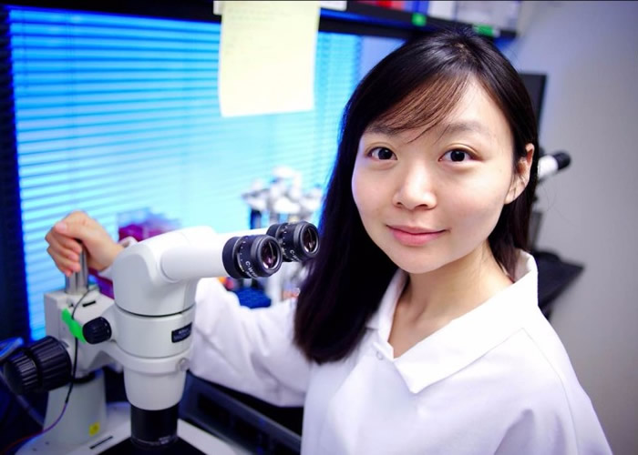 杨璐菡(图)与多名科学家联手。