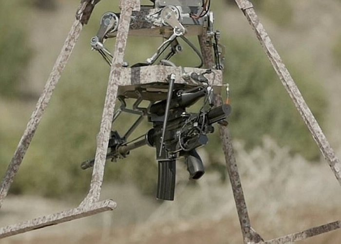 据指TIKAD可搭载枪械。