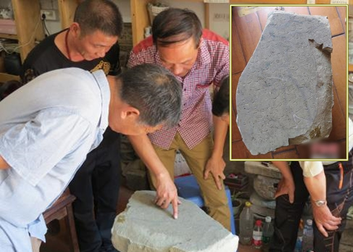 专家指残碑为南宋台州报恩光孝寺遗存的碑刻。