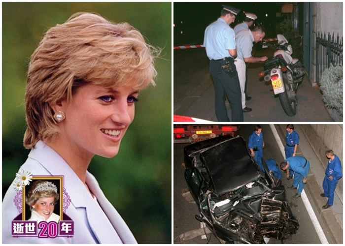 戴妃在车祸中香消玉殒。