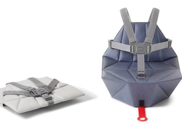 坐垫可轻松折叠。