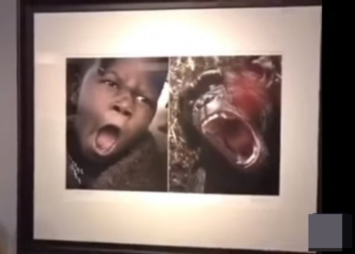 照片引发非洲留学生、网民抗议,直斥是种族歧视。