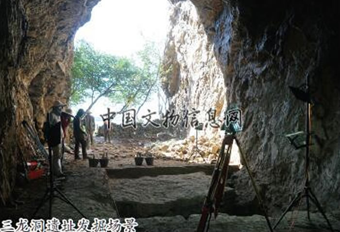 内蒙古赤峰三龙洞发现五万年前旧石器时代遗址