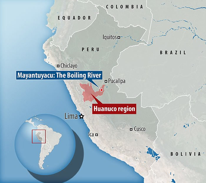 ��������³����ѷɭ���ڴ�˵�д��ڵĺӵ�ˮ�¾�Ȼ�ߴ�����100��