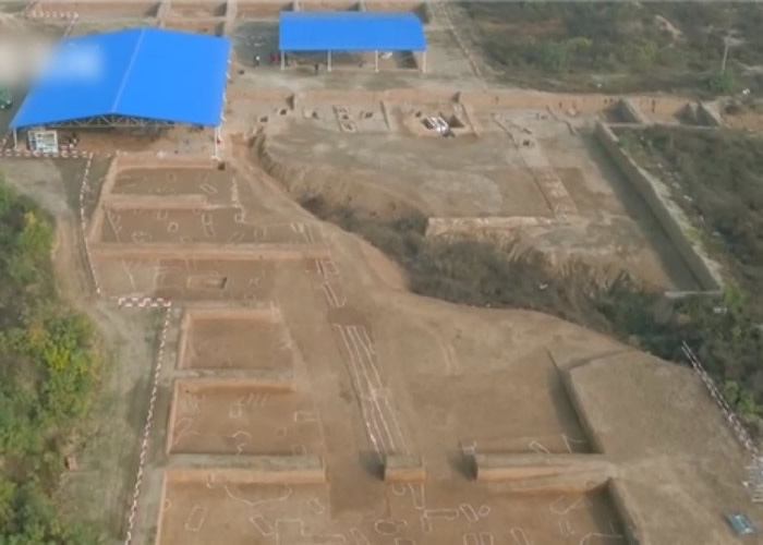 墓葬遗址总面积约9万平米。