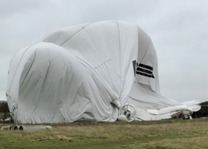 有指飞船堕地时造成巨响。