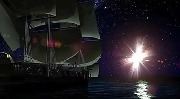 神秘的百慕大三角与外星人有关?哥伦布曾目击UFO亮光