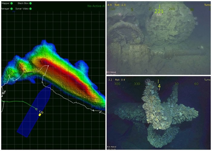 保罗艾伦领导的研究团队发现扶桑号的遗骸。