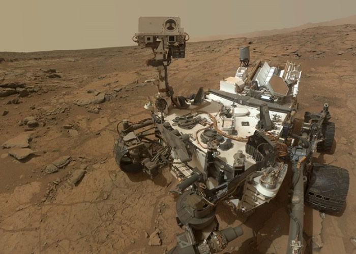 好奇号在火星工作多年。(资料图片)