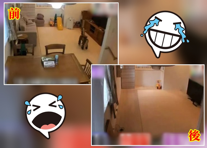 搬走中国和东南亚制造的物品后,加藤步家中物品已所剩无几。