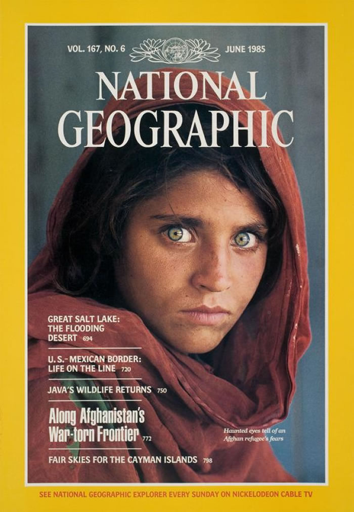 ҵ־19856¿áŮΪȫ֪ COVER PHOTOGRAPH BY STEVE MCCURRY, NATIONAL G