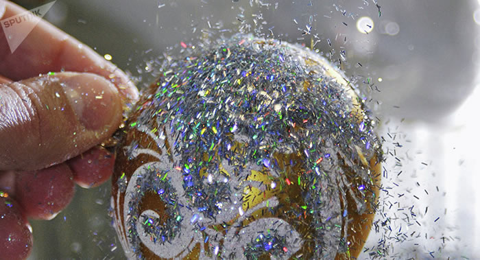 研究人员称闪粉危害地球生态环境