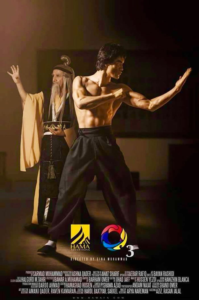 一些电影公司邀请他参加拍摄。迄今为止,阿巴斯已经参演了两部影片。第一部参演的是阿塞拜疆的影片《兄弟李》,在片中他扮演的传奇的功夫大师。第二部影片是在印度拍摄的,