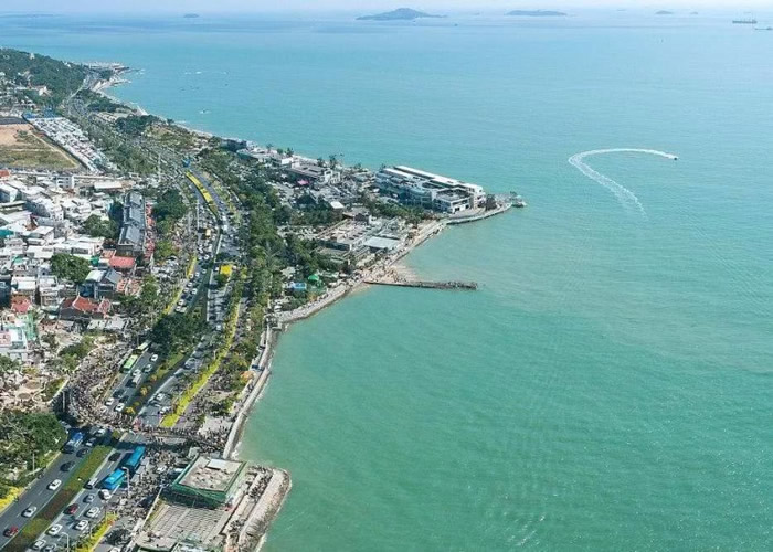 中国沿海海平面变化总体呈波动上升趋势。(资料图片)