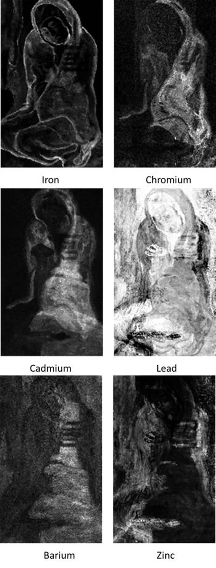 �������������ߡ������ϲ�Ļ�ѧӰ����ʾ�������ֲ�����Ϳ��������Ρ� PHOTOGRAPH COURTESY NORTHWESTERN UNIVERSITY, A