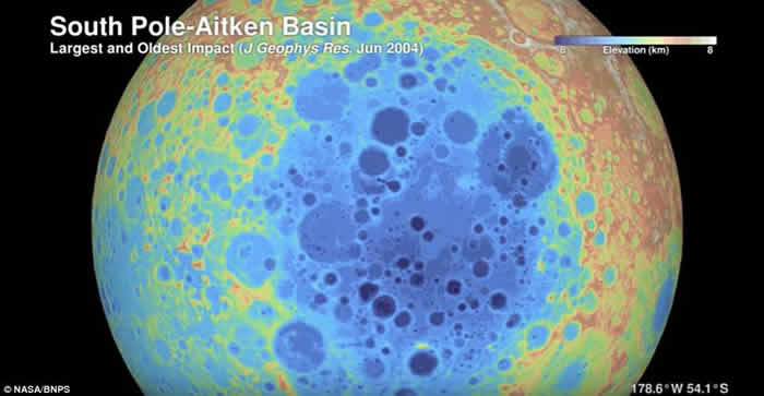 美国太空总署(NASA)公开“月球之旅”4K超高清影片