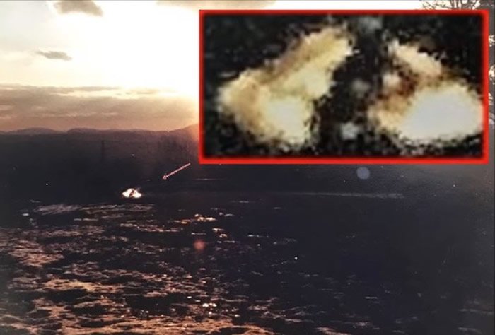 38年前UFO照曝光 1秒凭空消失美国农田