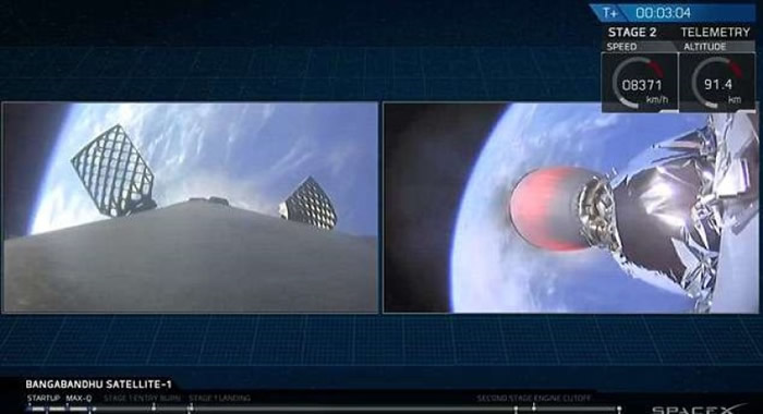 Block5进入轨道。