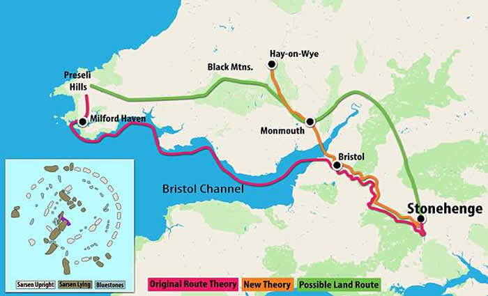 推翻海运说法 最新研究称发现运送至巨石阵所在地的“石头高速公路”