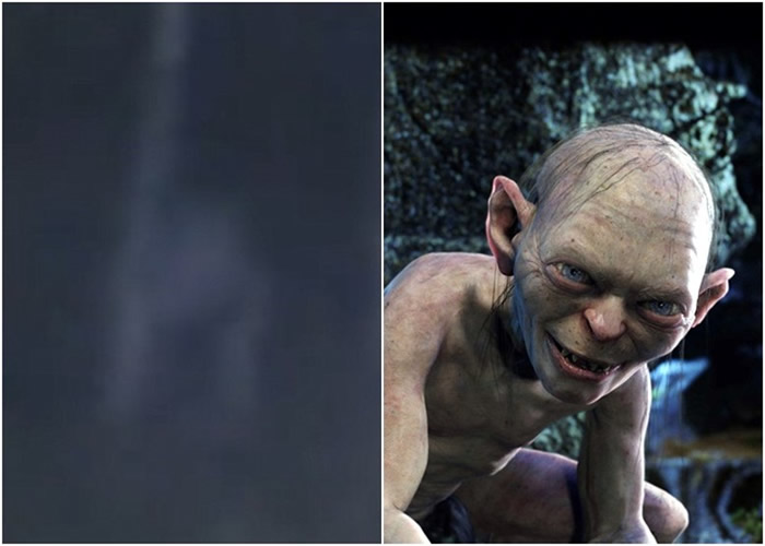 有人认为鬼影是《魔戒》内的角色咕噜。