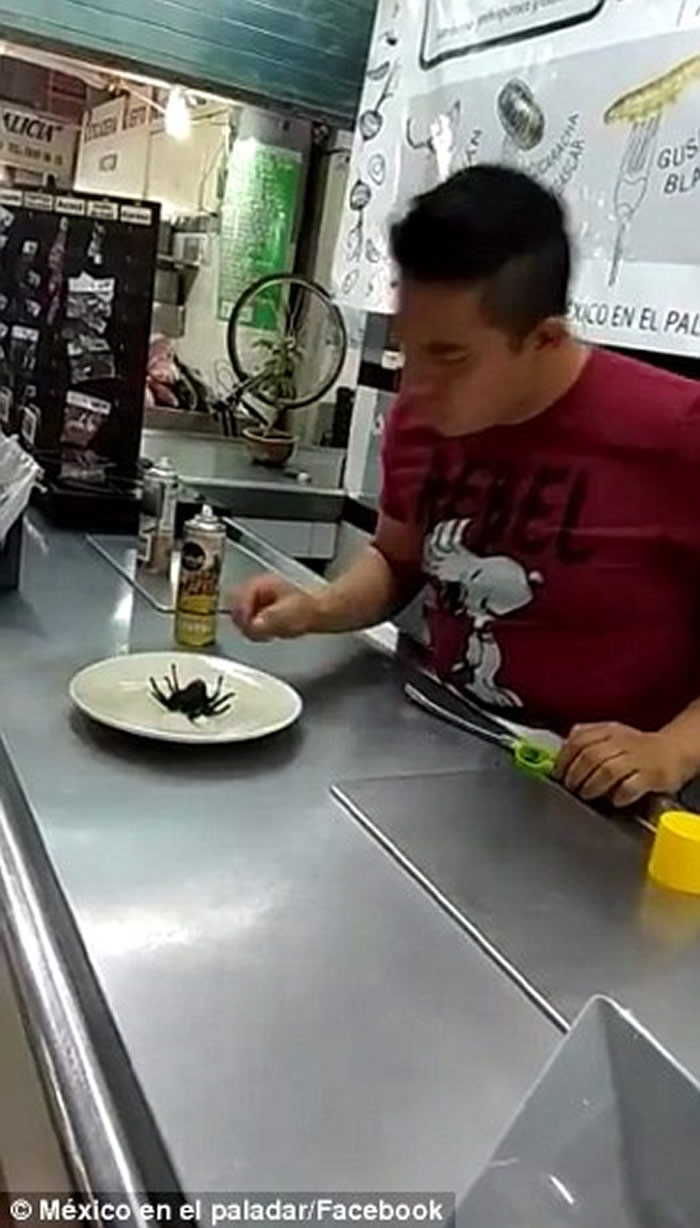 ī���������֩��������Ĳ�ʽ���õ�ʳ����Ϊ�ܱ������֡�ī�����β֩�롱