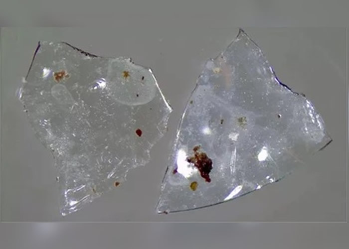 镜片进入污水处理设施时,不容易被分解,可能会被冲碎成塑胶微粒。