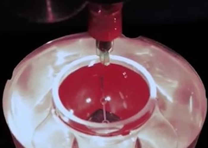 团队用3D打印技术制作义眼。