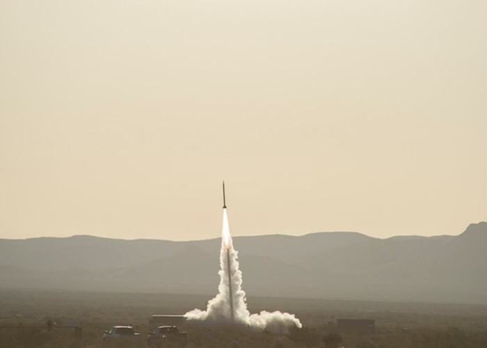 NASA发射火箭以测试防热伞。