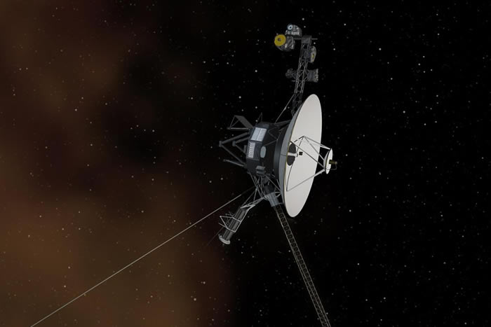 ңVoyager1ŽǼʿռͼ̫NASA̽2012ʽǼʿռ䡣 ILLUSTRATION BY NASA,