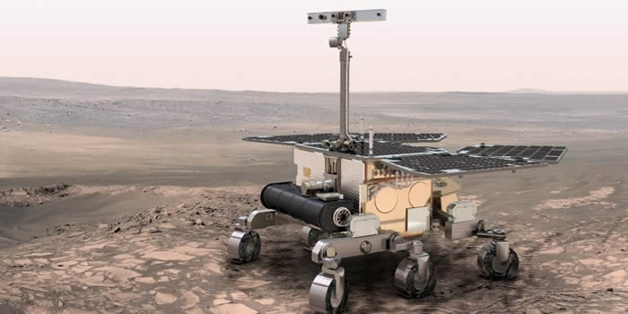 ����˹��ѧ��ģ��ExoMars2020������½���ڻ��Ǵ������еĽ������