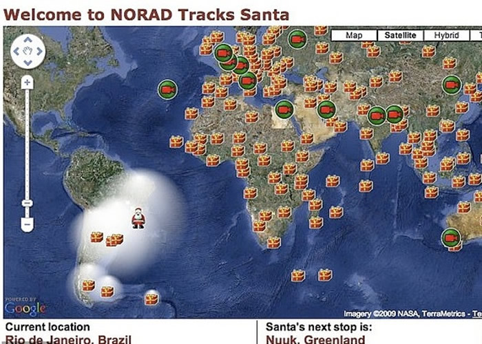 ͣӰ NORAD׷ʥ